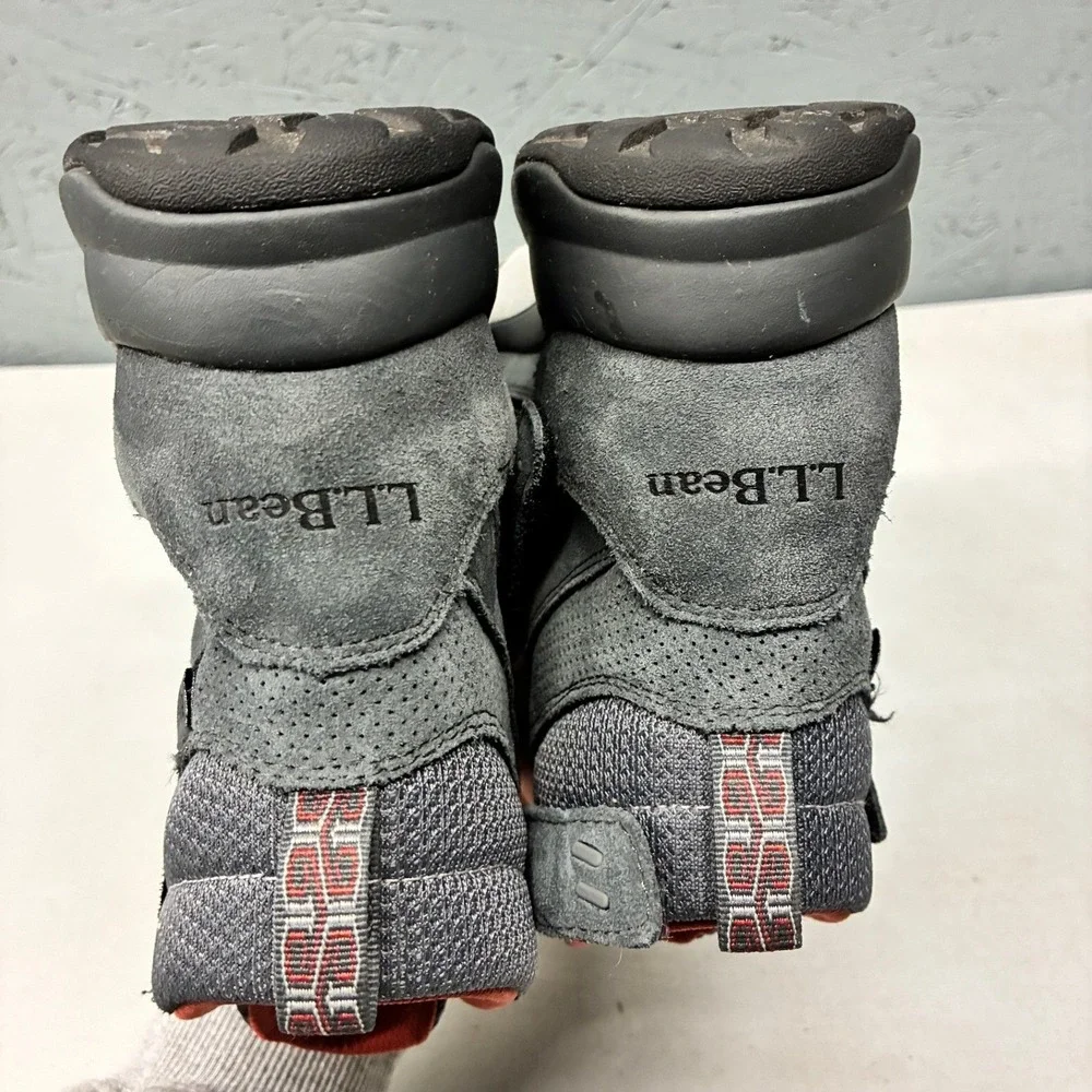 L.L.Bean Waterproof Insulated Winter Boots Men's 9.5 Gray Outdoor